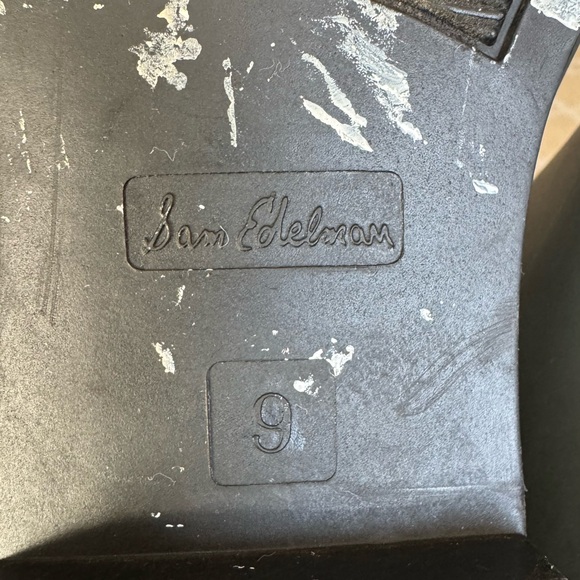 Sam Edelman Chelsea Rain Boots Waterproof Rubber Olive Green Size 9 - Picture 8 of 9